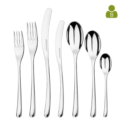 Tilia Mirror 42 Piece Cutlery Set - Studio William