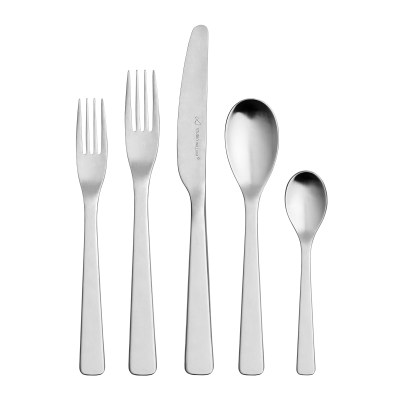 Baobab Satin 5 Piece Flatware Set
