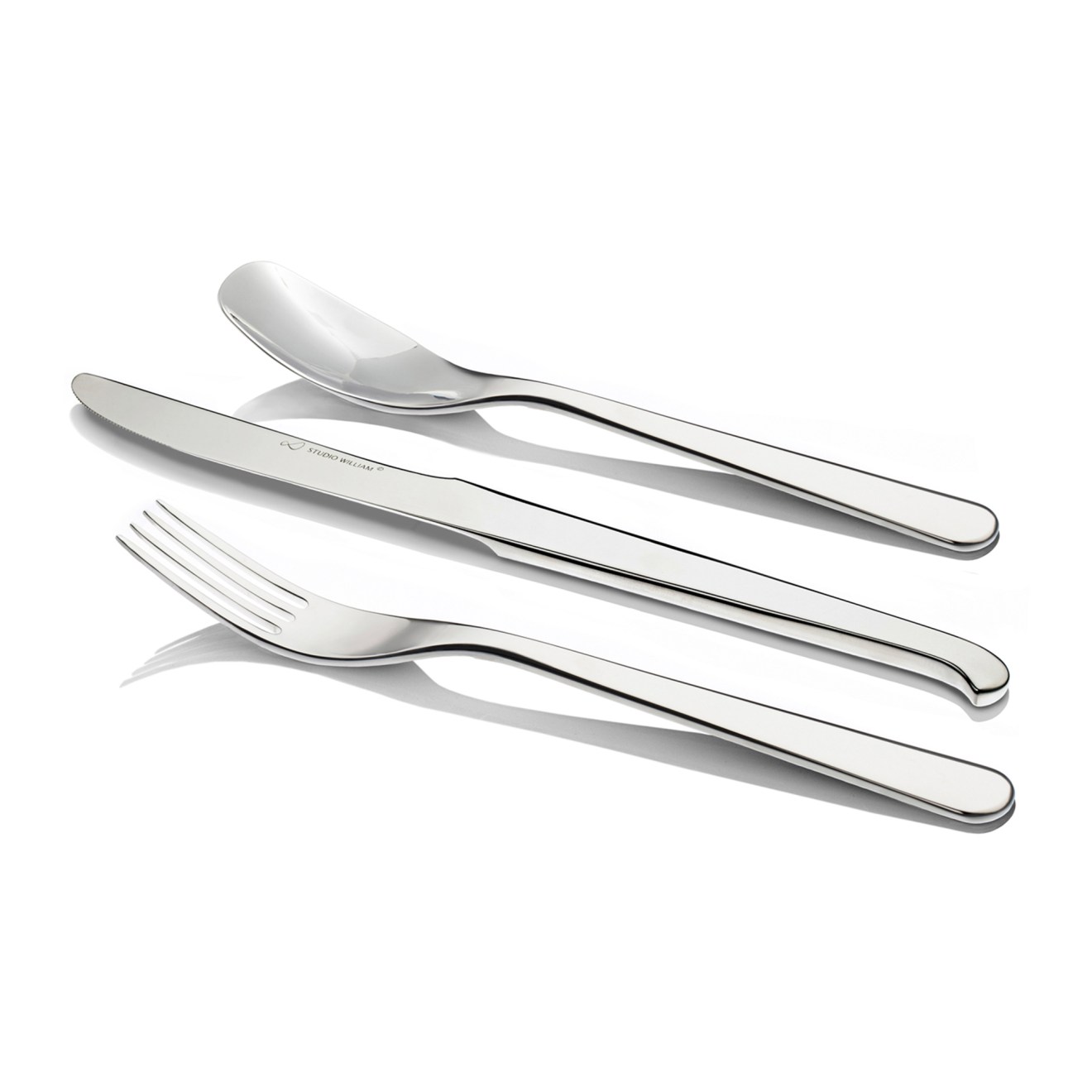 Balsa Mirror 84 Piece Cutlery Set - Studio William