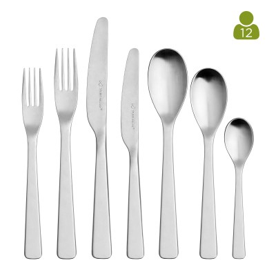 Baobab Satin 84 Piece Cutlery Set