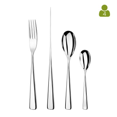 Karri Mirror 16 Piece Cutlery Set