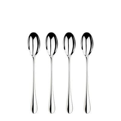 Mulberry Mirror 4 Piece Long Teaspoon Cutlery Set