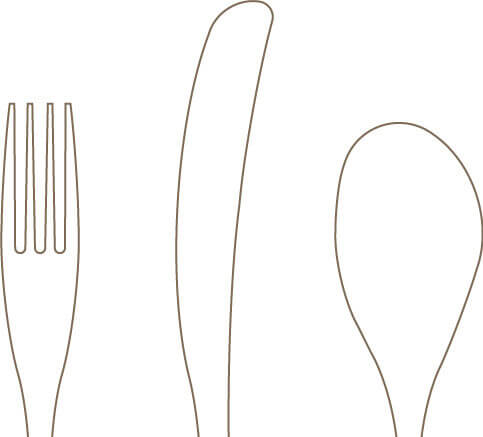 cutlery drawing