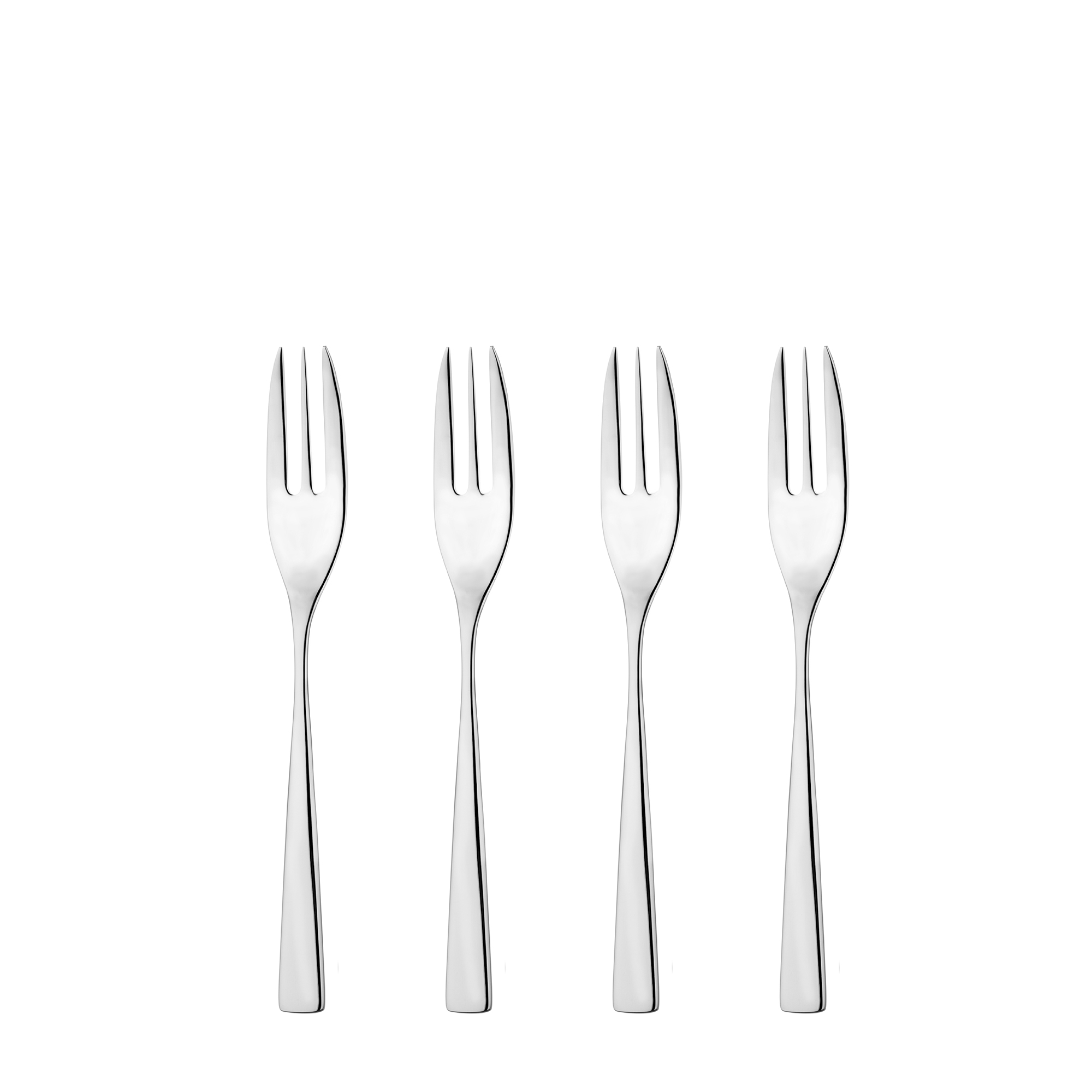 Tilia Mirror 4 Piece Pastry Fork Cutlery Set