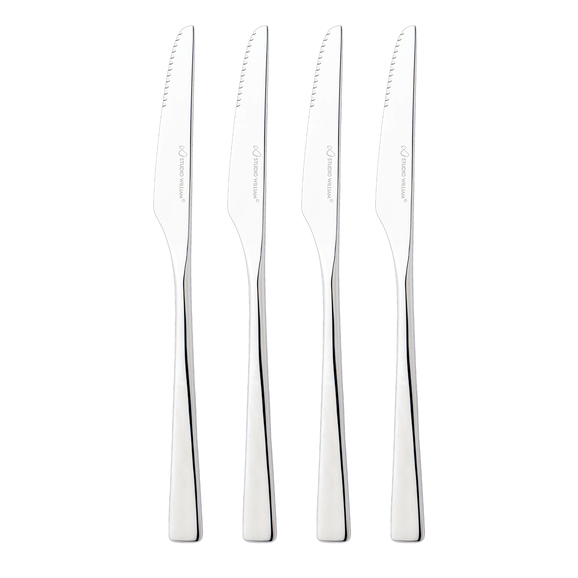 Tilia Mirror 4 Piece Steak Knife Cutlery Set