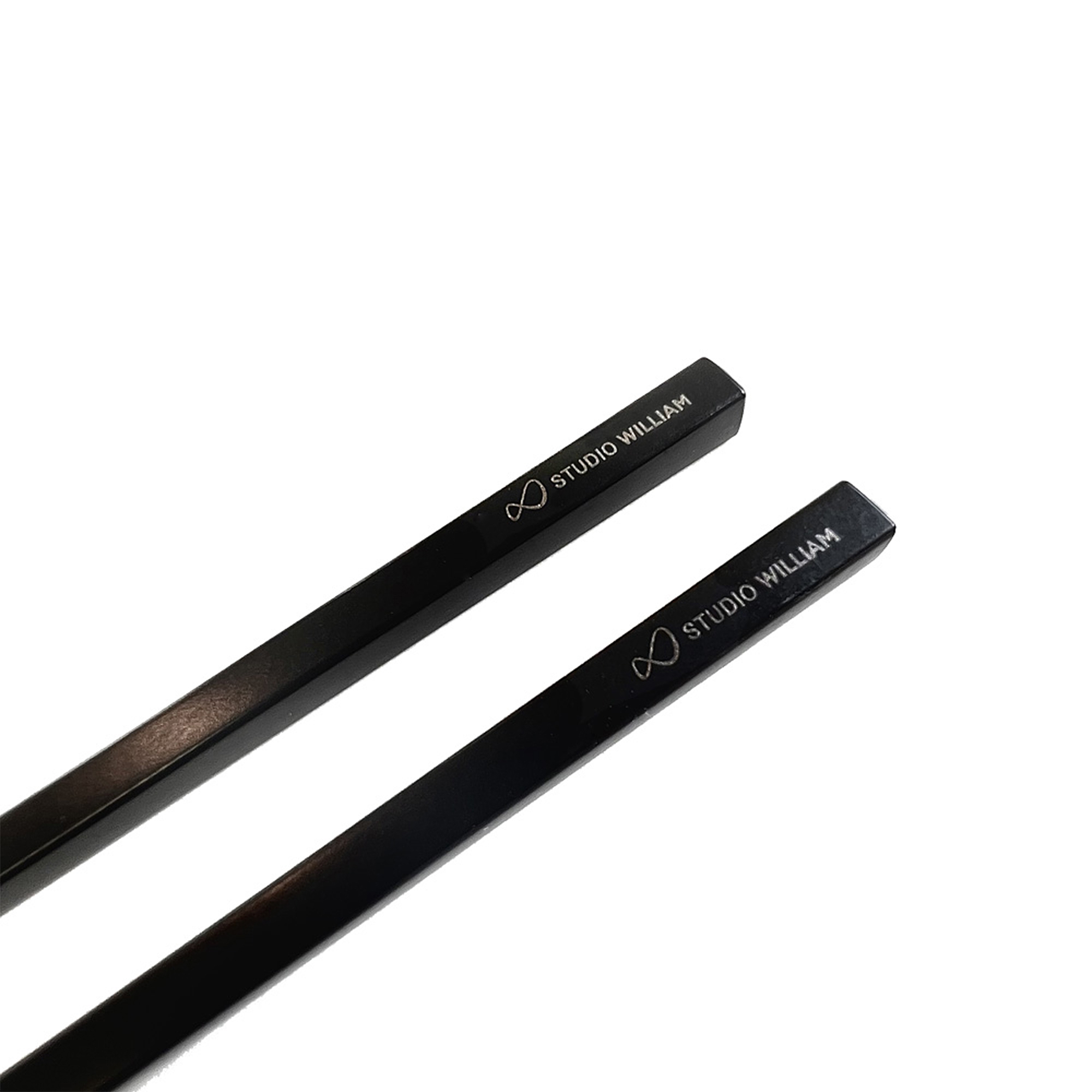 Japanese Chopsticks - Black - Pair 250mm - Studio William